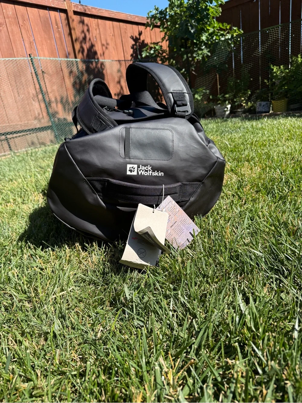 Jack Wolfskin Expdn 100L Heavy Duty Duffle Bag Ultra Durable - Water Resistance